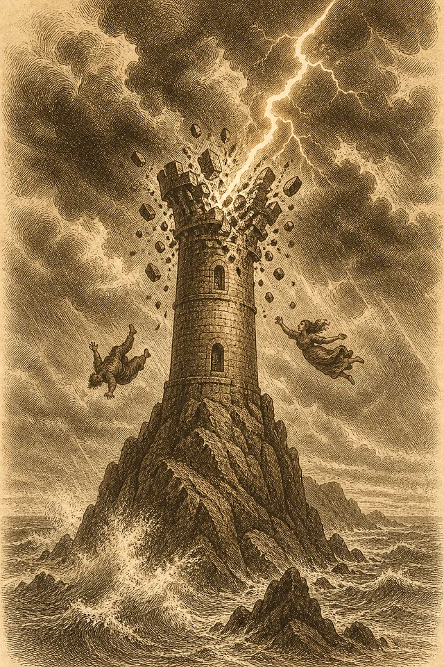 16 аркан Башня